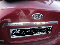 Накладка на крышку багажника Kia Forte TD (2009)